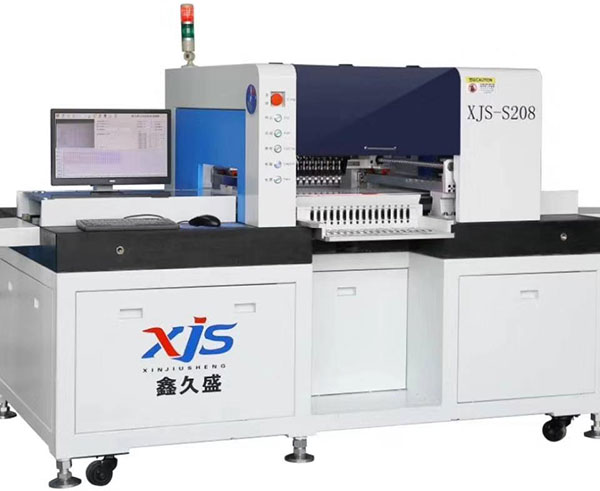 高速上下視覺8頭LED自動貼片機（燈具+模組+面板燈）XJS-208介紹